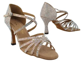 1613Bling Champagne Glitter Satin