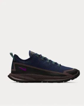 ACG Air Nasu Rubber-Trimmed Mesh Hiking  Blue low top sneakers