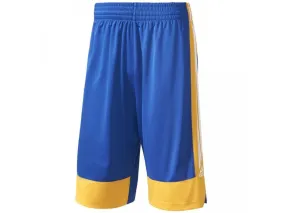 Adidas Commander Basketball Shorts - Blue/Golden Yellow/White