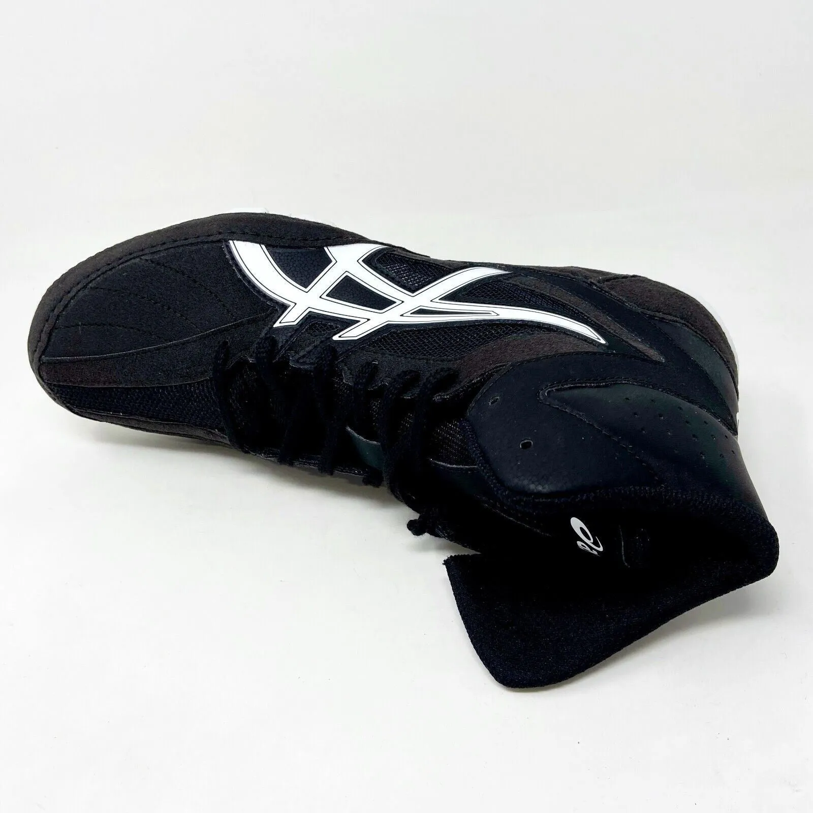 Asics Matcontrol Black White Mens Wrestling Boxing Training Shoes 1081A020 003