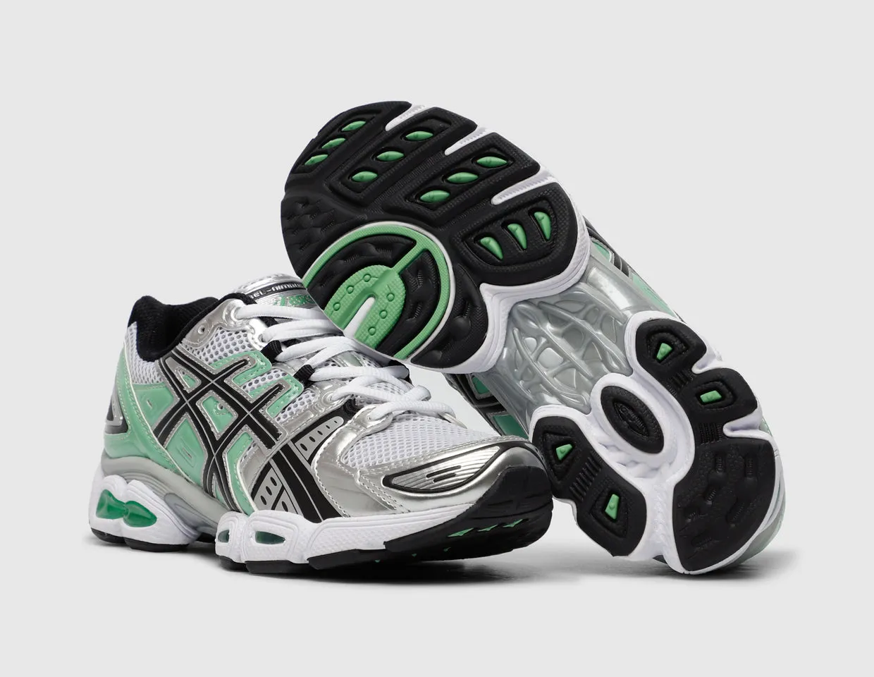 ASICS Women's Gel-Nimbus 9 White / Bamboo