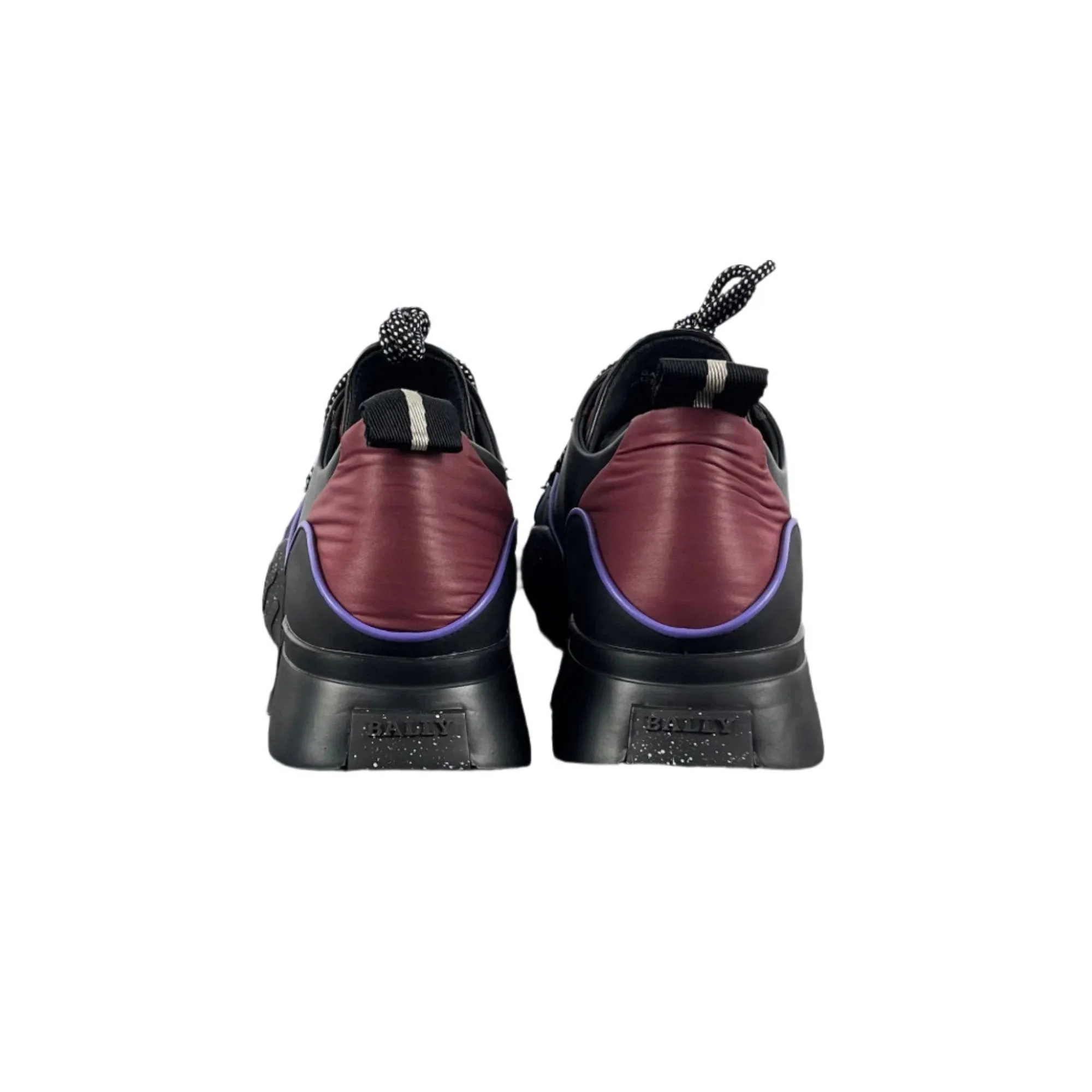 Bally Gady Black Leather Low Top Sneakers