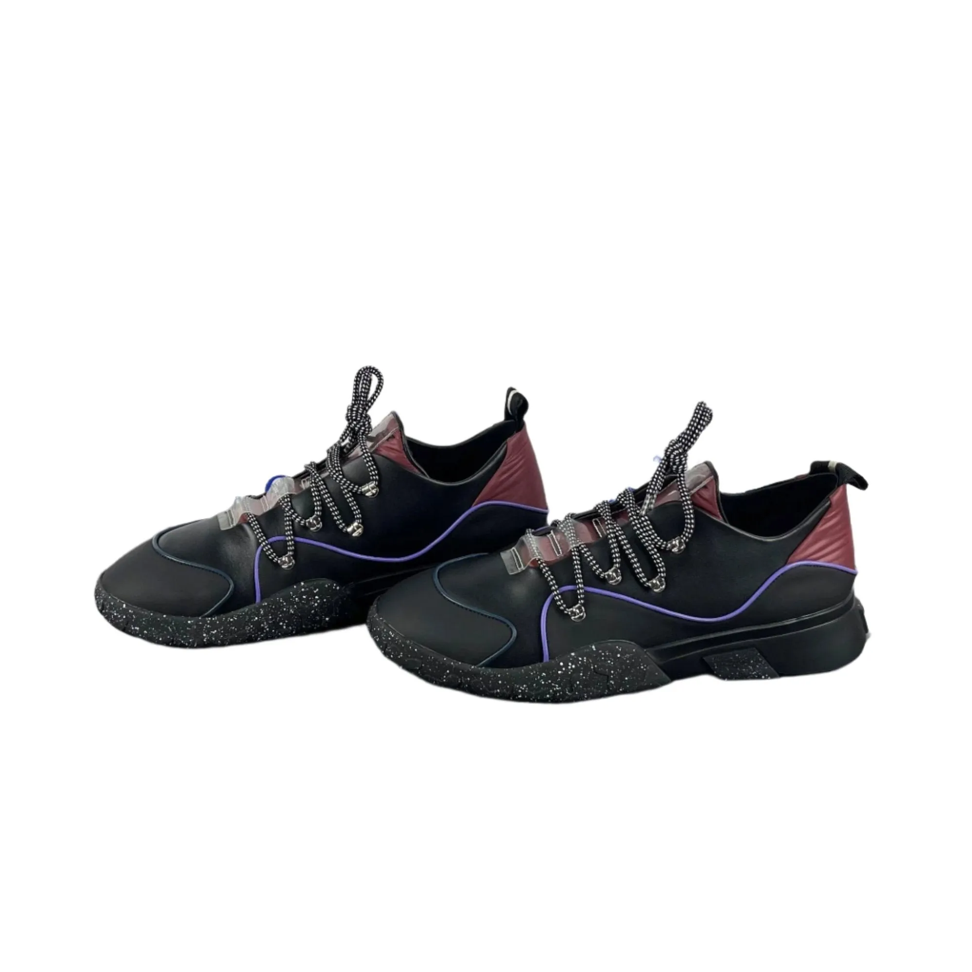 Bally Gady Black Leather Low Top Sneakers
