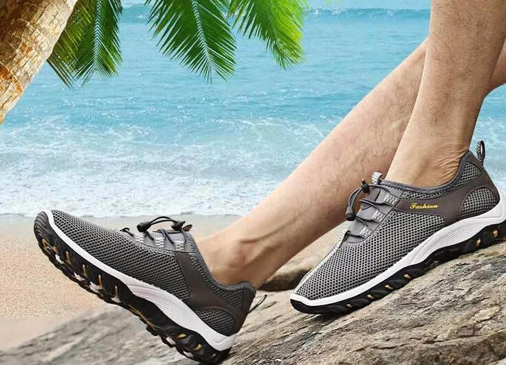 Breathable Casual Lace-Up Platform Loafers
