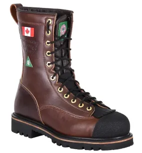 Canada West Climber Lace Work Boots 34432 -Pecan Tumbled