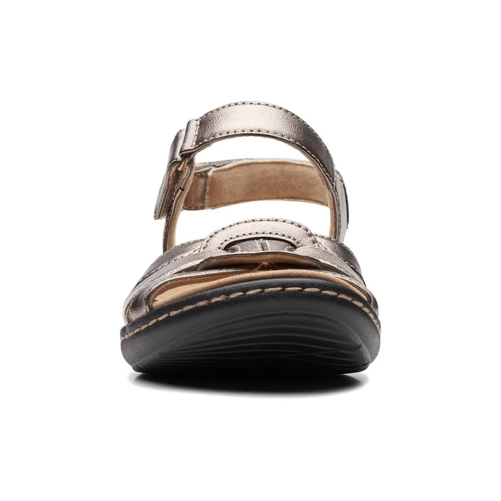Clarks Laurieann Sela Metallic Leather Sandals (Women's)