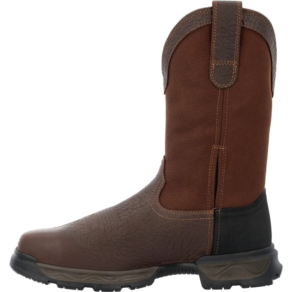 Durango Ranger Xp Men's Steel Toe Waterproof Western Work Boots Ddb0458 In Espresso Bark