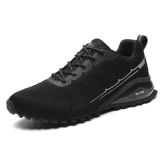 Fashion Ultralight Unisex Hiking Shoes Wear-resistant Shock Sneakers