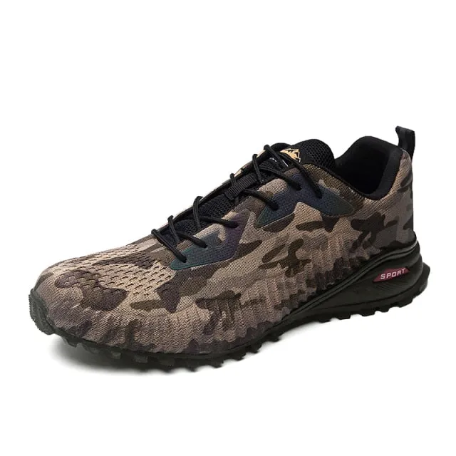 Fashion Ultralight Unisex Hiking Shoes Wear-resistant Shock Sneakers