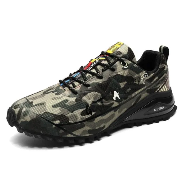 Fashion Ultralight Unisex Hiking Shoes Wear-resistant Shock Sneakers