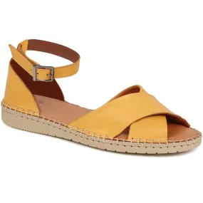 Flat Leather Sandals  - VITAS39003 / 325 534