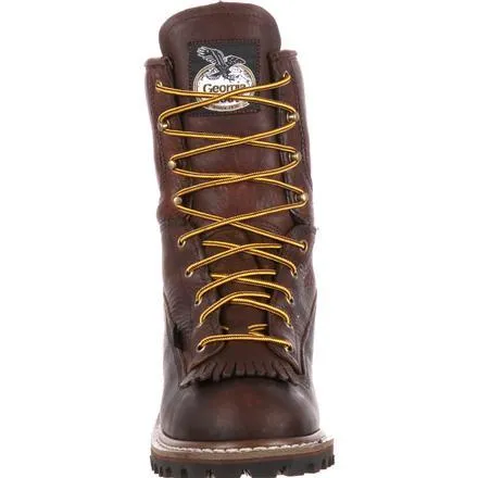 Georgia Boot Steel Toe Waterproof Logger Boot - G7313