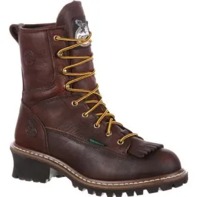 Georgia Boot Steel Toe Waterproof Logger Boot - G7313