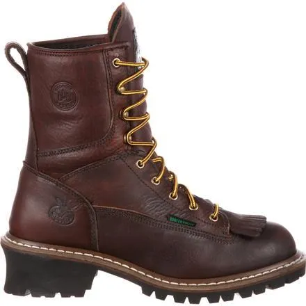 Georgia Boot Steel Toe Waterproof Logger Boot - G7313
