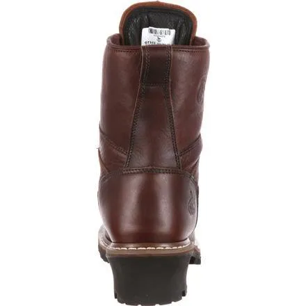 Georgia Boot Steel Toe Waterproof Logger Boot - G7313
