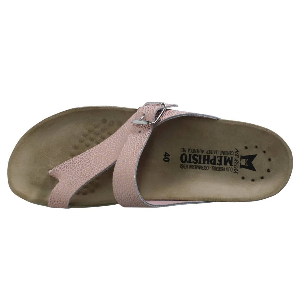 Helen Leather Women's Slide Sandals