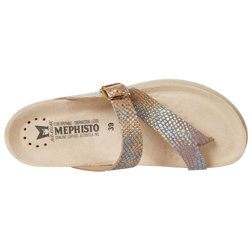 Helen Leather Women's Slide Sandals