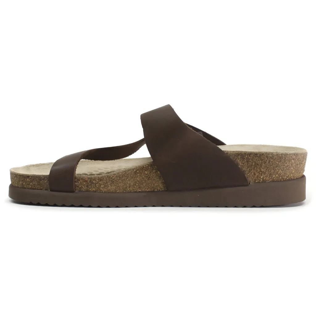 Helen Leather Women's Slide Sandals