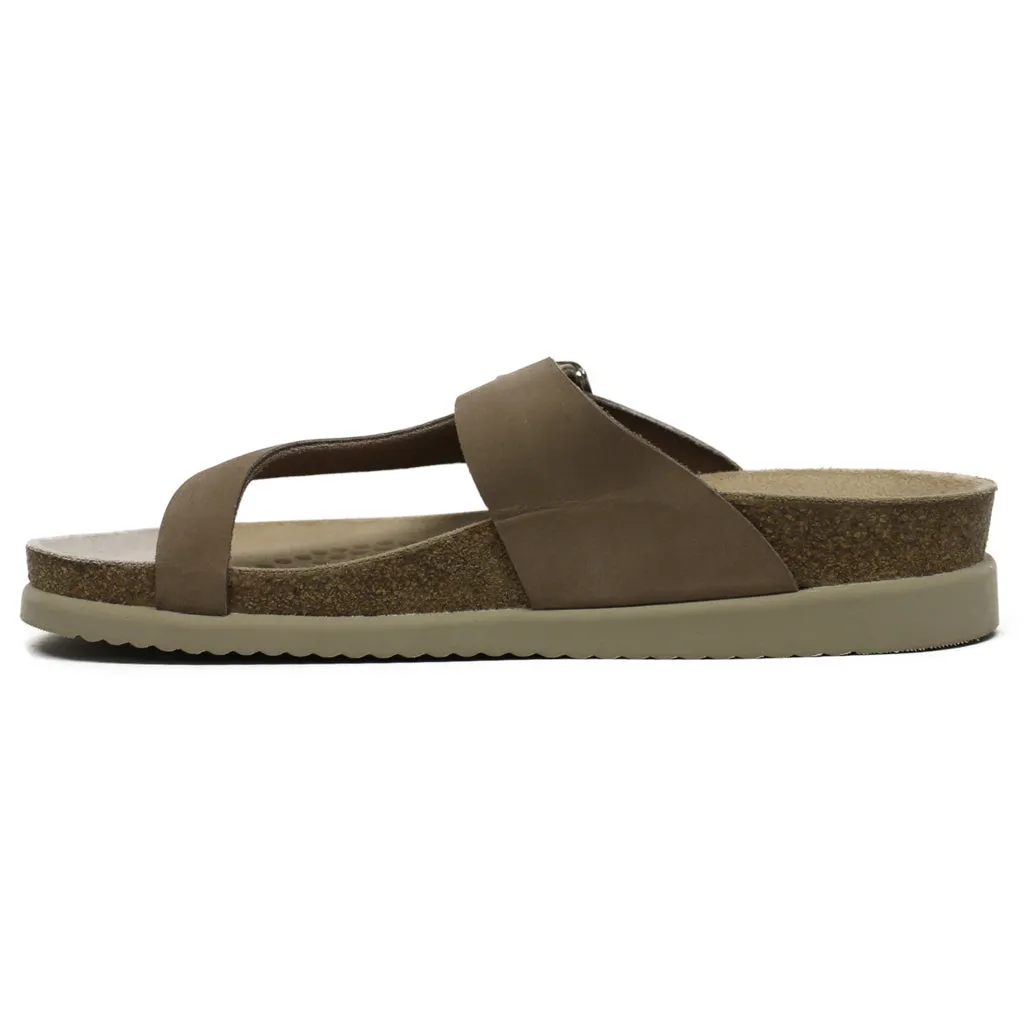 Helen Leather Women's Slide Sandals