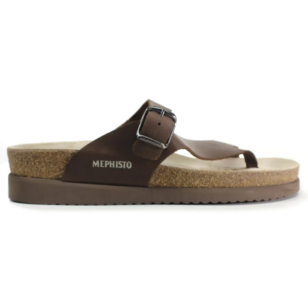 Helen Leather Women's Slide Sandals