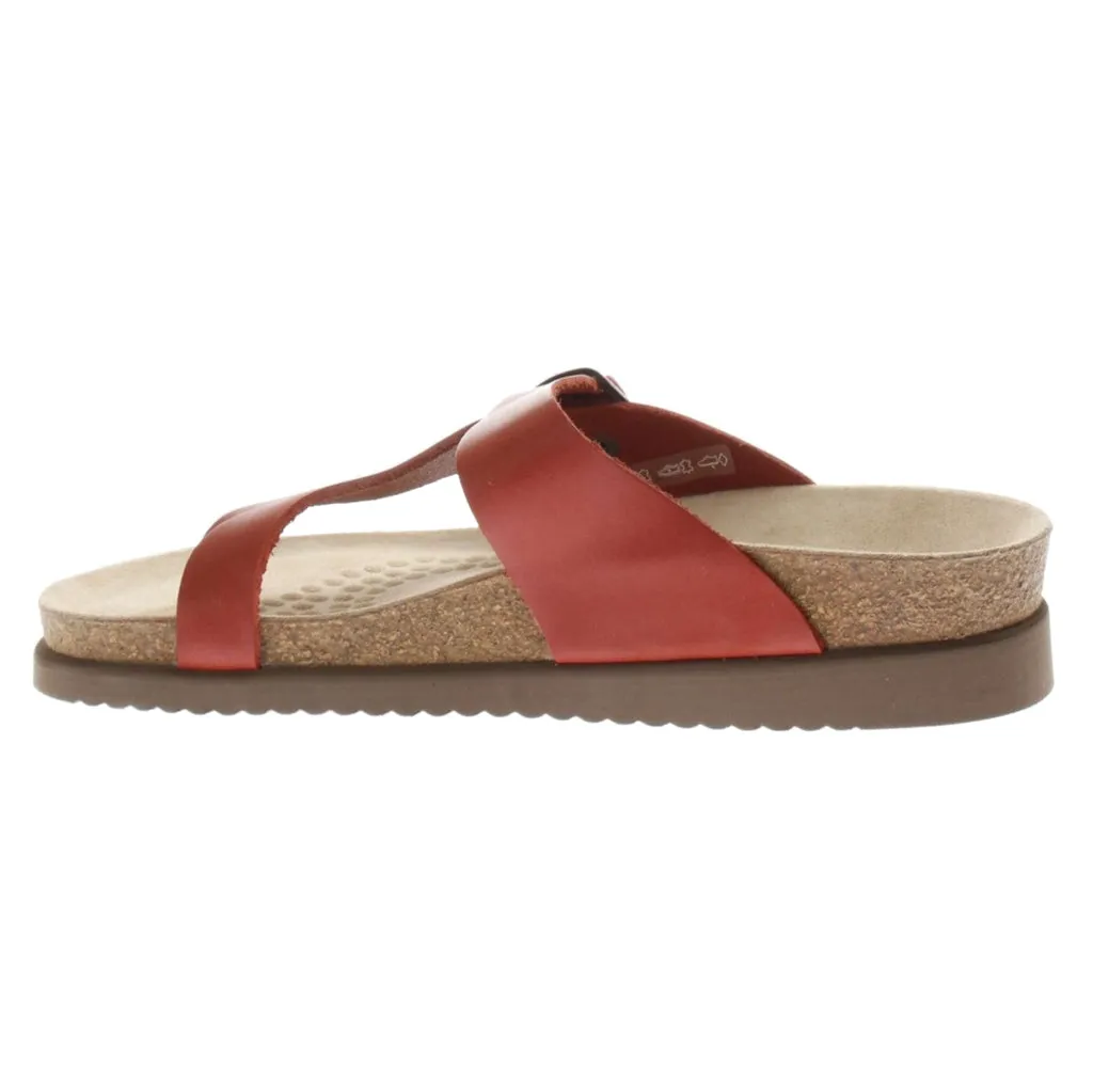 Helen Leather Women's Slide Sandals