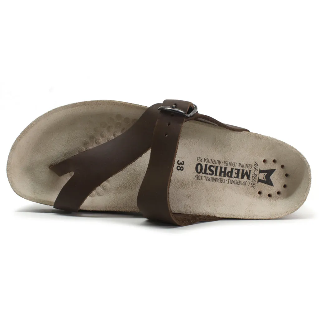 Helen Leather Women's Slide Sandals