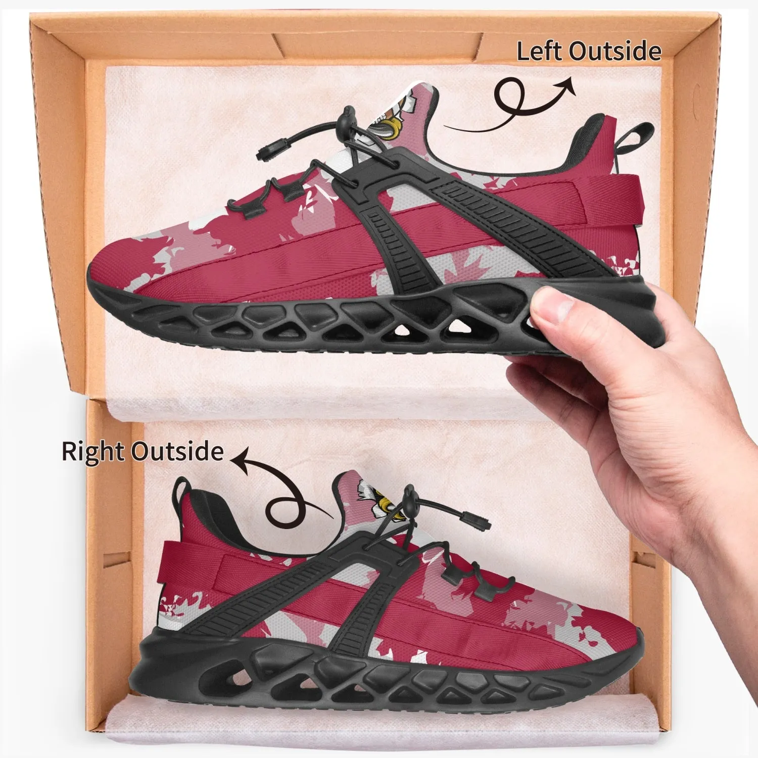 Kicxs ACT Camo Mesh Running Shoes