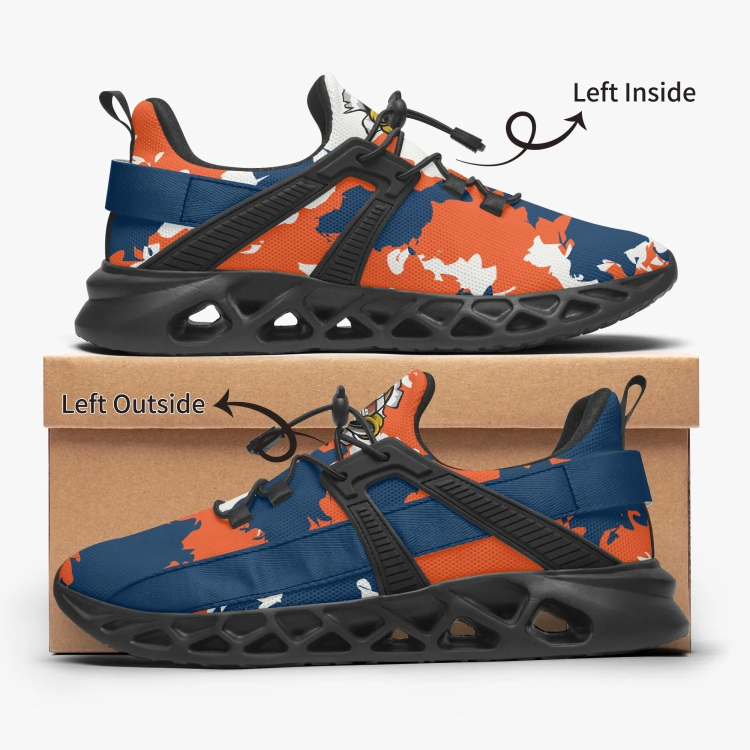 Kicxs DEN Camo Mesh Running Shoes