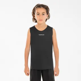 Kids' Sleeveless Basketball Jersey T100