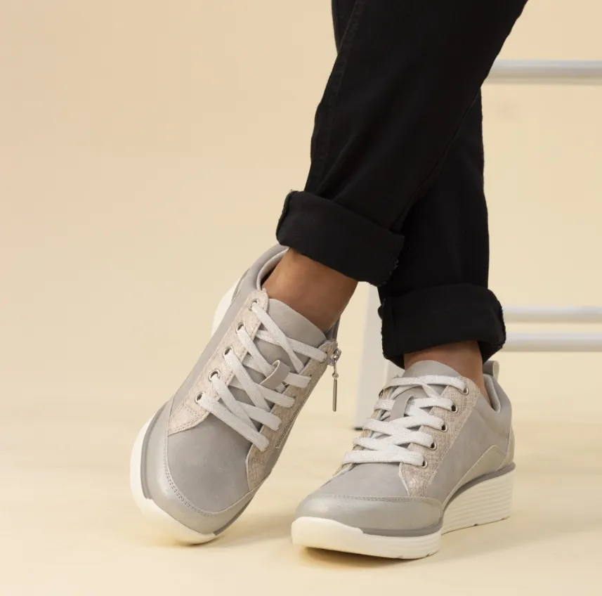 Kiley Silver Trainers