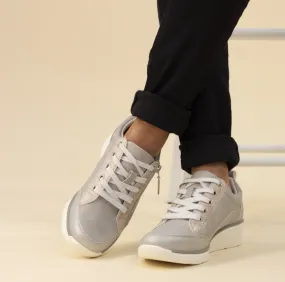 Kiley Silver Trainers