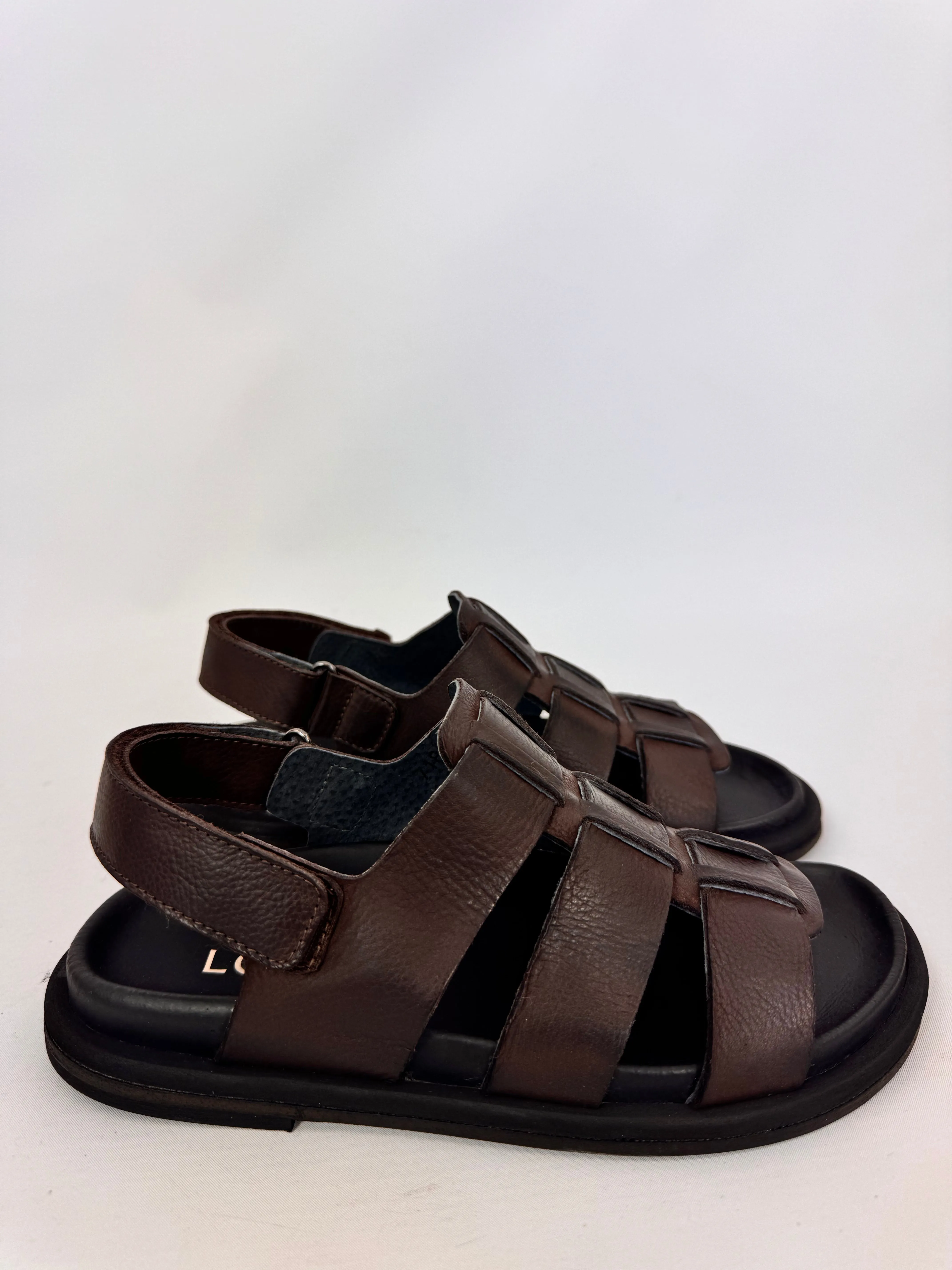 Lofina 7182 Sandals Chocolate