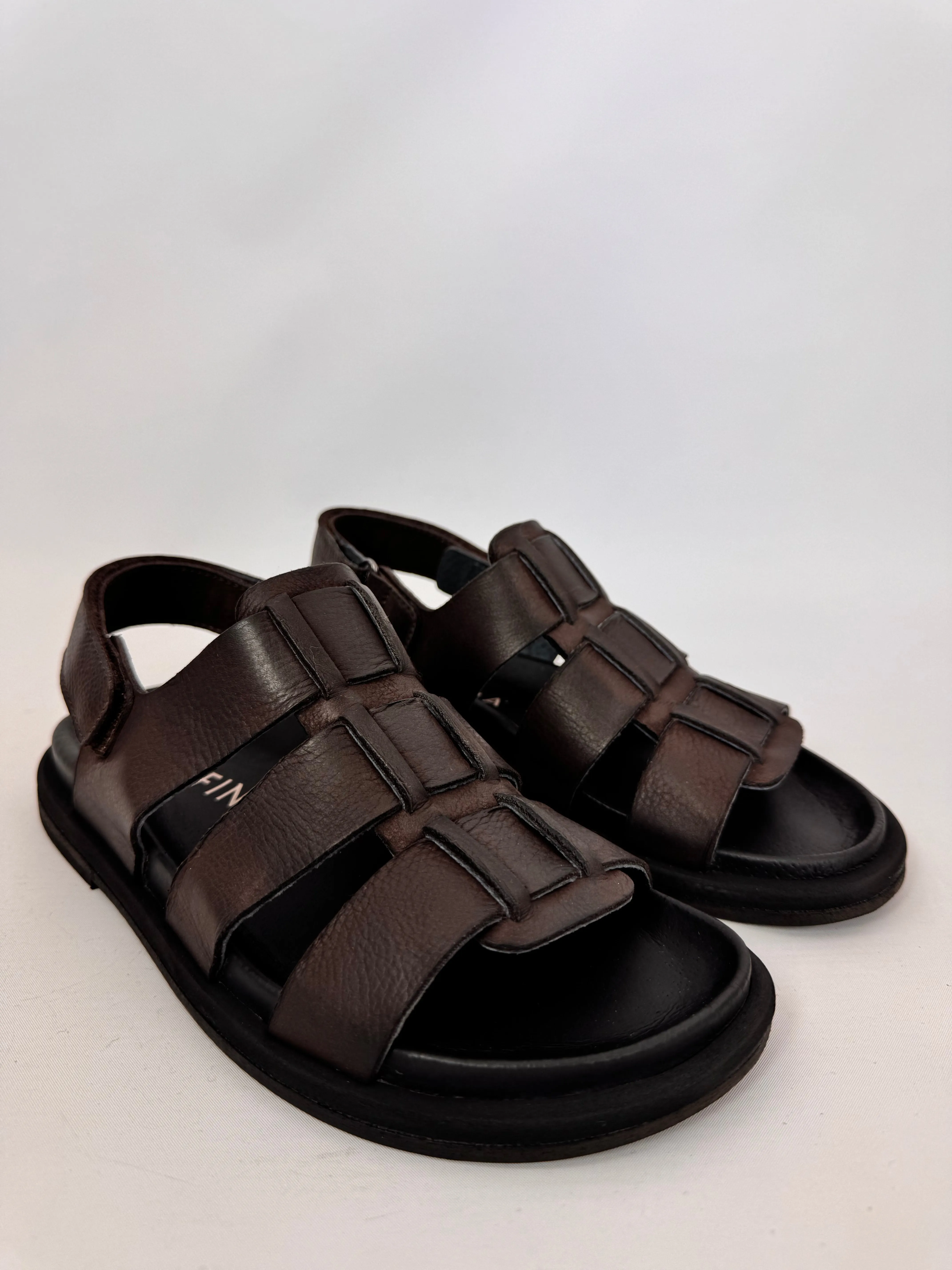 Lofina 7182 Sandals Chocolate