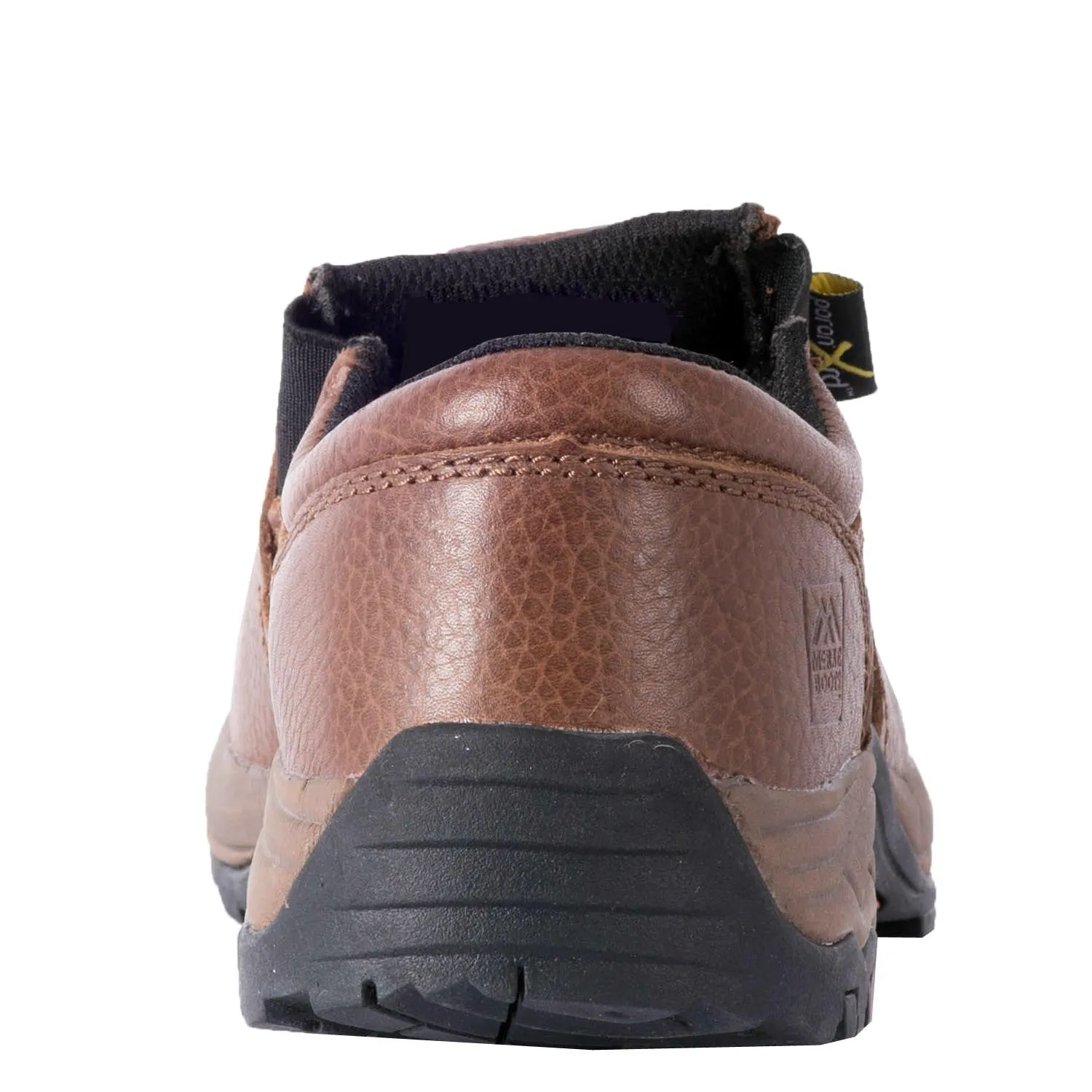 'McRae' Men's 3" Internal Met Guard Comp Toe Slip-On - Brown