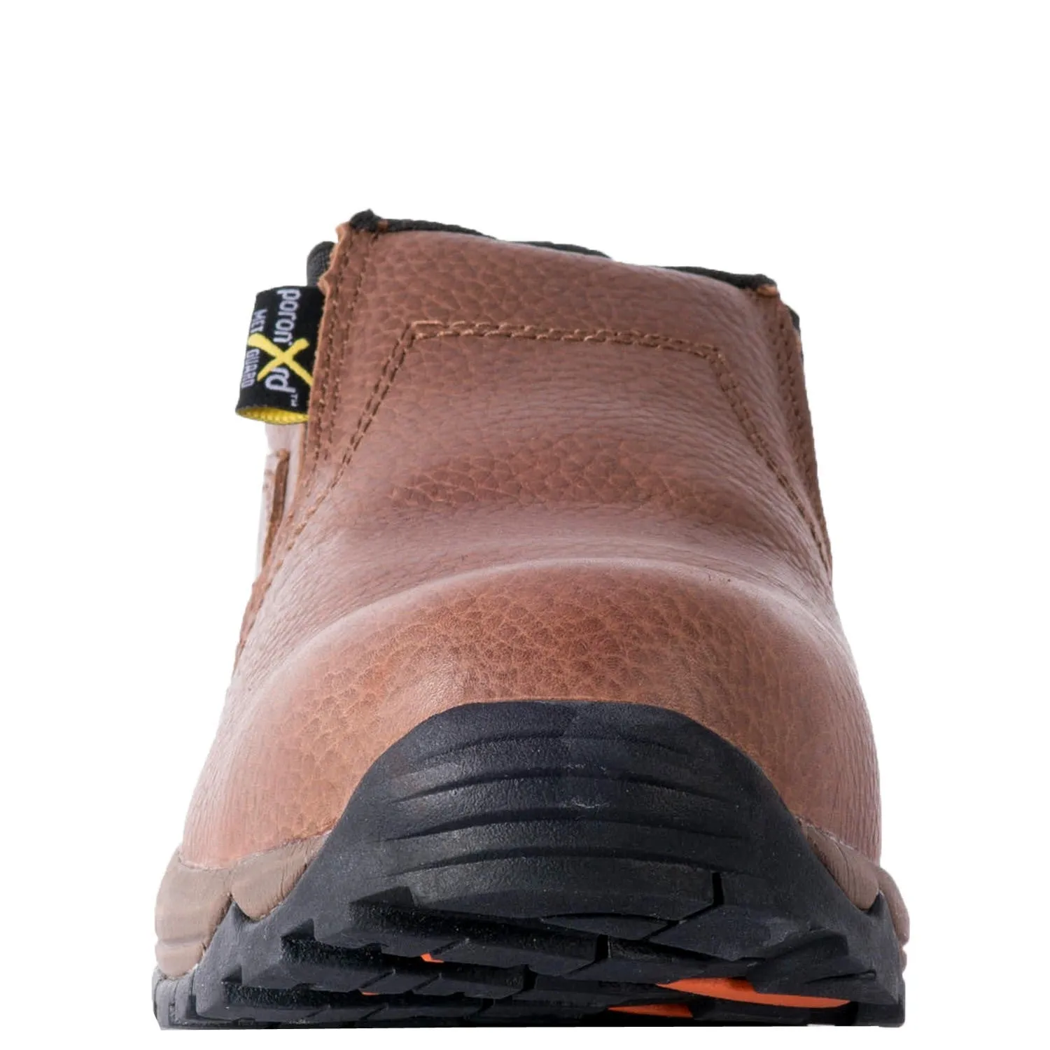 'McRae' Men's 3" Internal Met Guard Comp Toe Slip-On - Brown