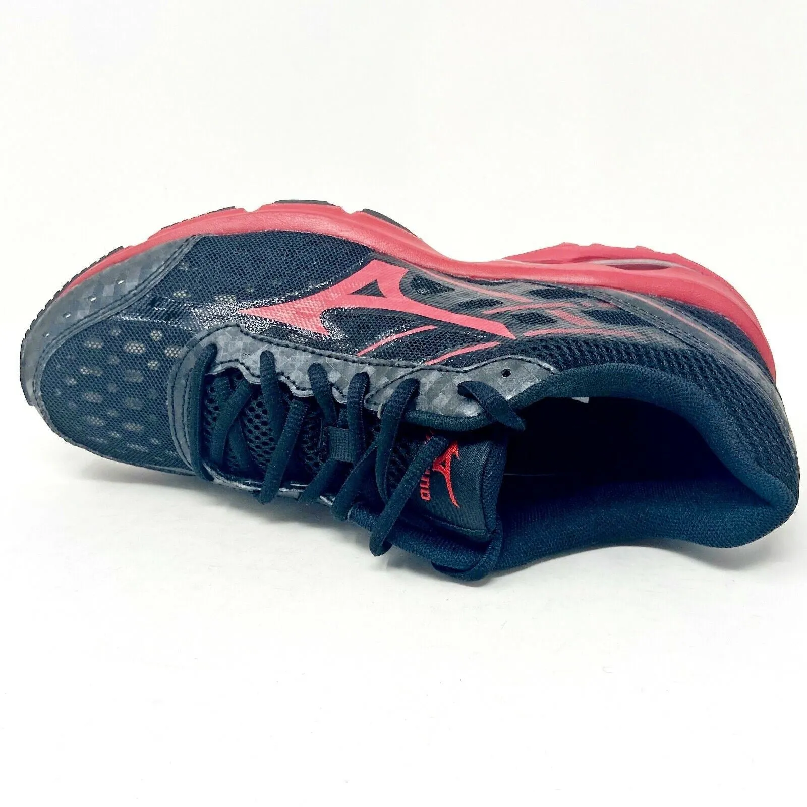 Mizuno Wave Unite 2 Black Red Mens Baseball Training Athletic Shoes