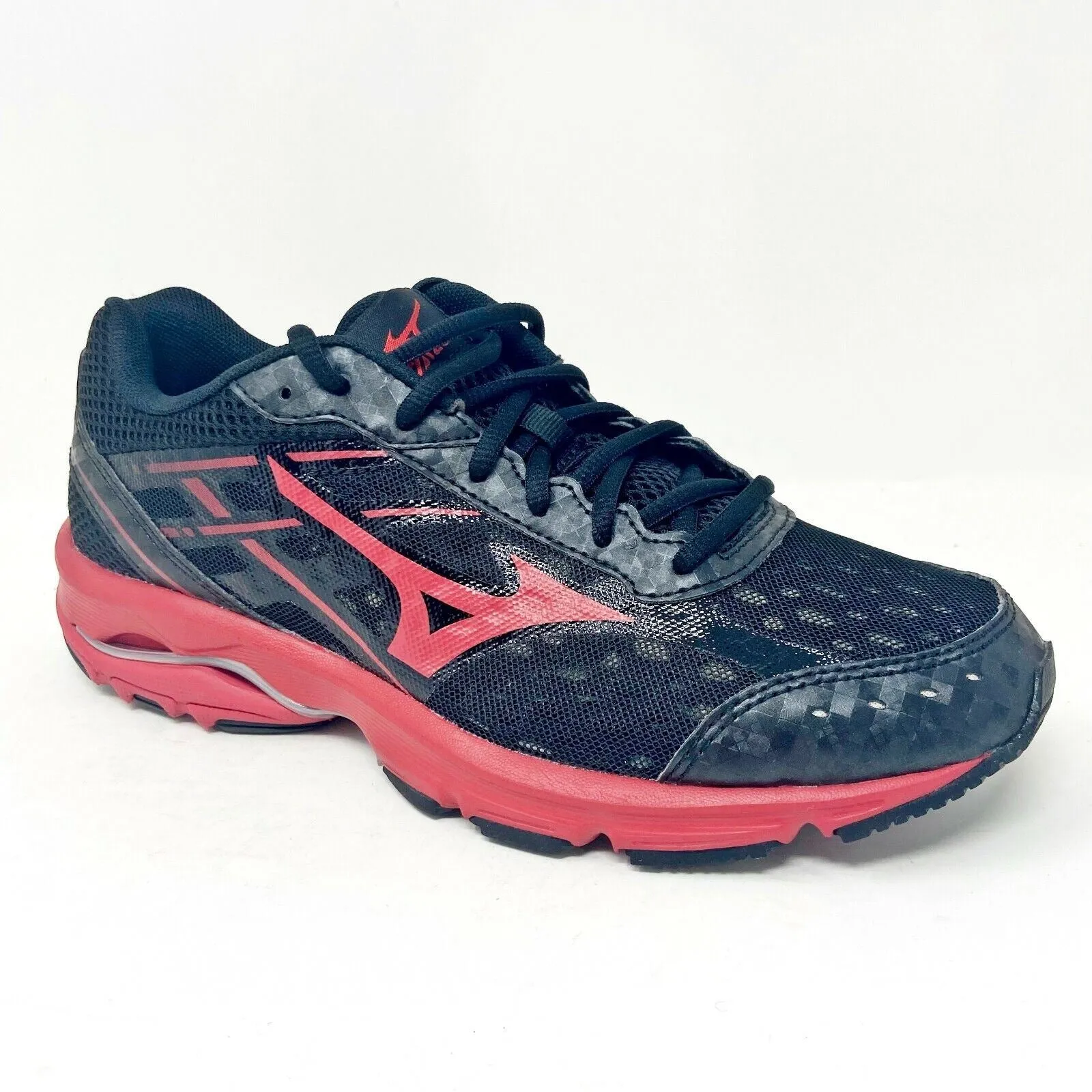 Mizuno Wave Unite 2 Black Red Mens Baseball Training Athletic Shoes