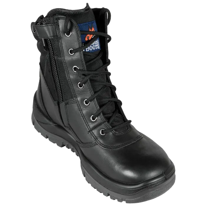 MONGREL BLACK HI LEG ZIP   251020