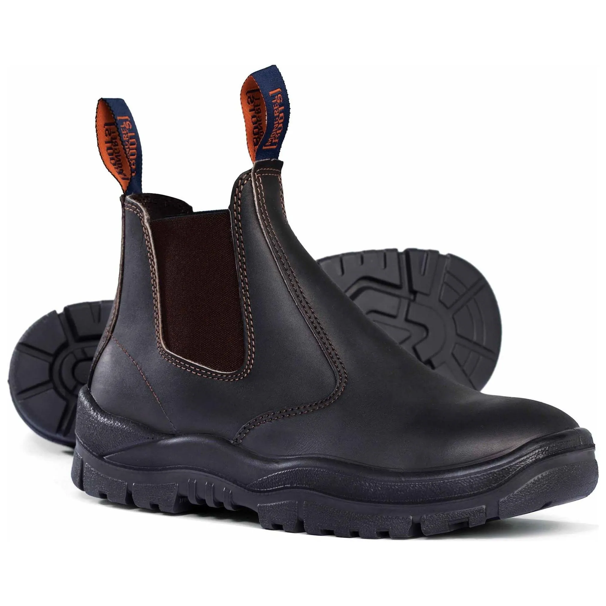 Mongrel Claret Oil Kip Premium Elastic Sided Steel Cap Boot (240030) (Pre-Order)