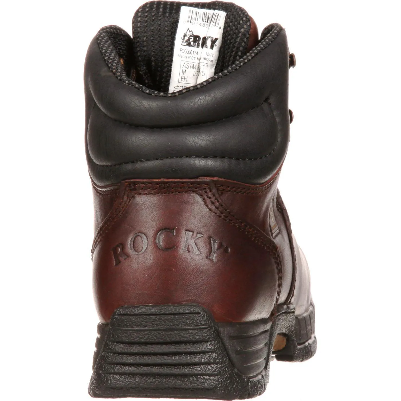 Rocky Men's Boot - Dark Brown Leather | 6114-W