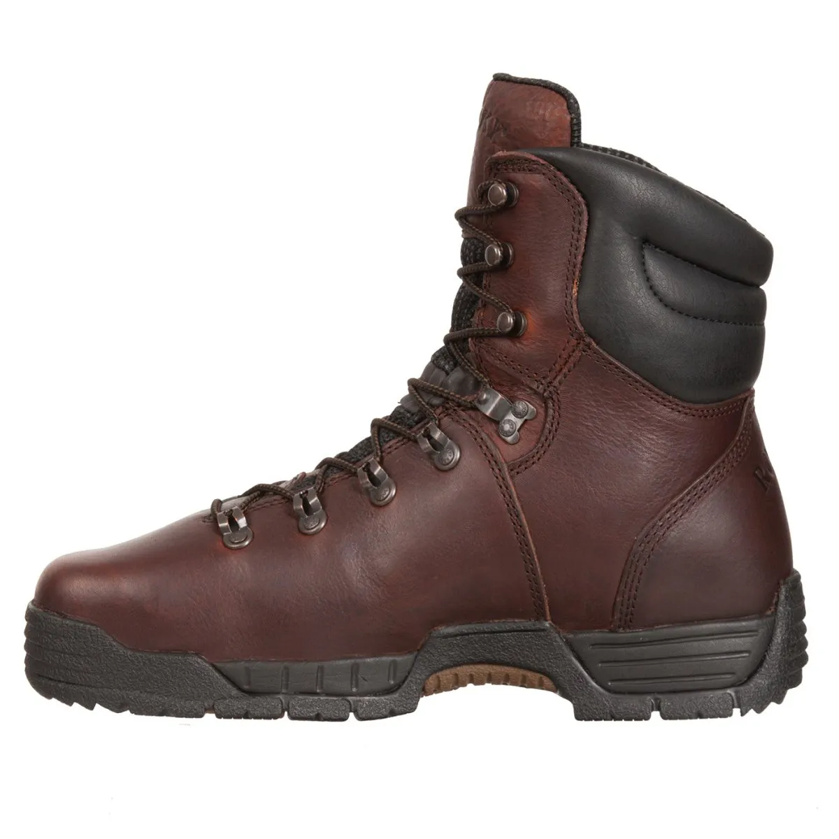 Rocky Mobilite Men's Steel Toe Waterproof Oil-Resistant Work Boots Fq0006115 In Brown