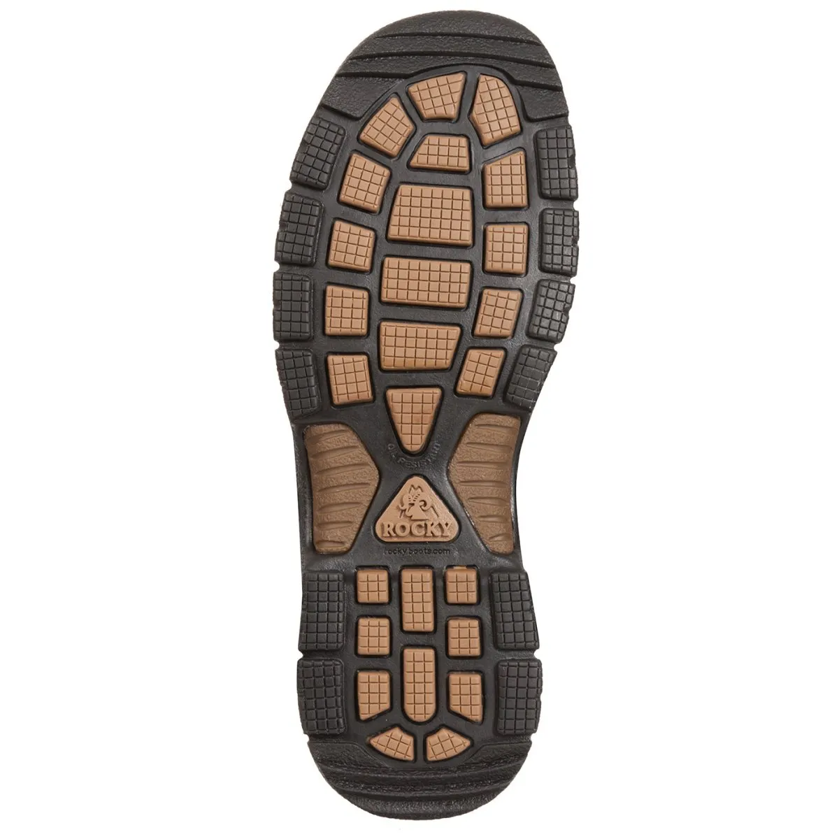 Rocky Mobilite Men's Steel Toe Waterproof Oil-Resistant Work Boots Fq0006115 In Brown