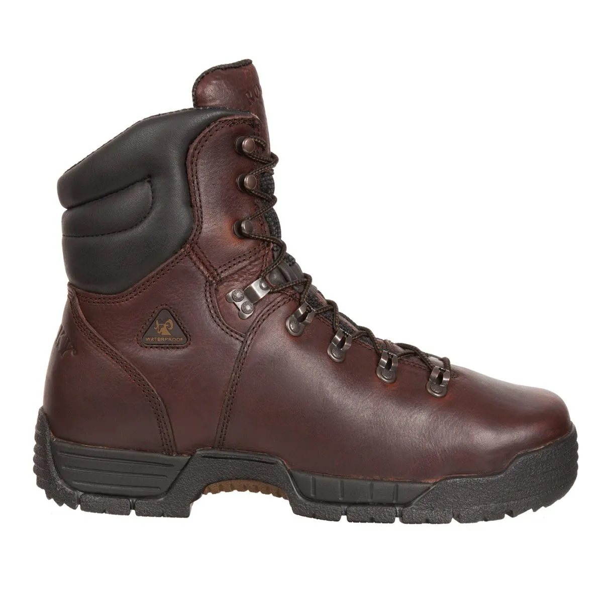 Rocky Mobilite Men's Steel Toe Waterproof Oil-Resistant Work Boots Fq0006115 In Brown