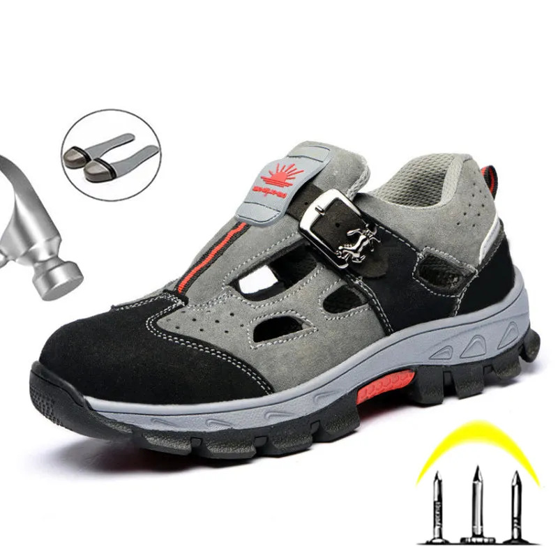 Safety  breathable anti-puncture sneaker