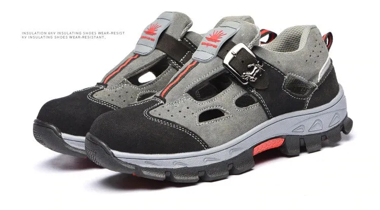 Safety  breathable anti-puncture sneaker