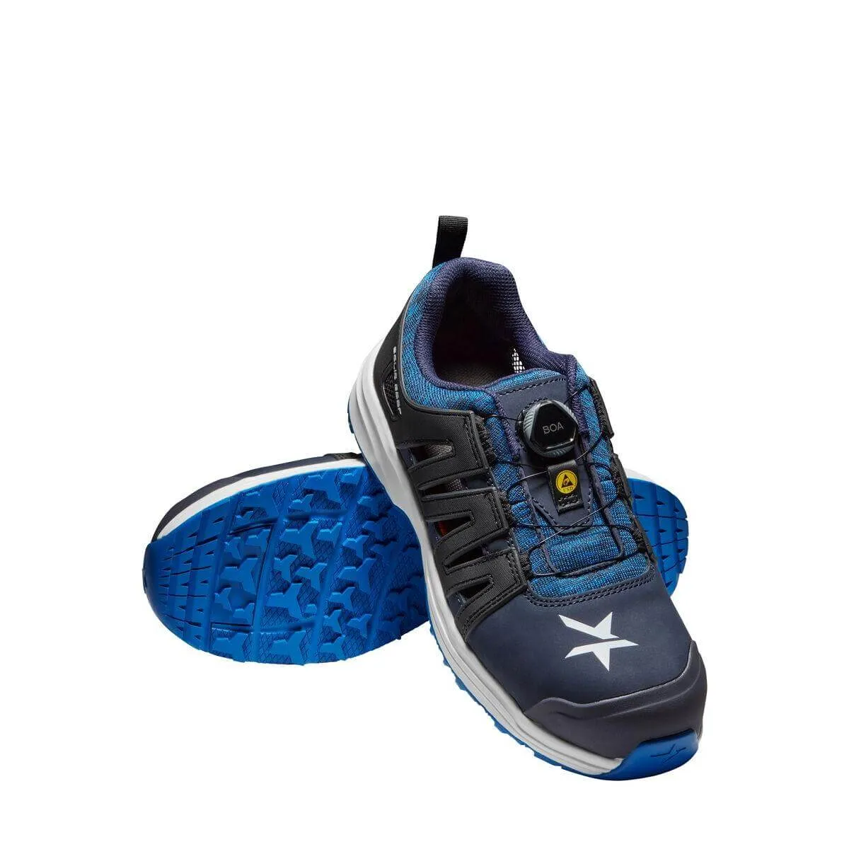 Solid Gear by Snickers 61003 Atlantic Wide Fit ESD S1P BOA Safety Trainer Shoes