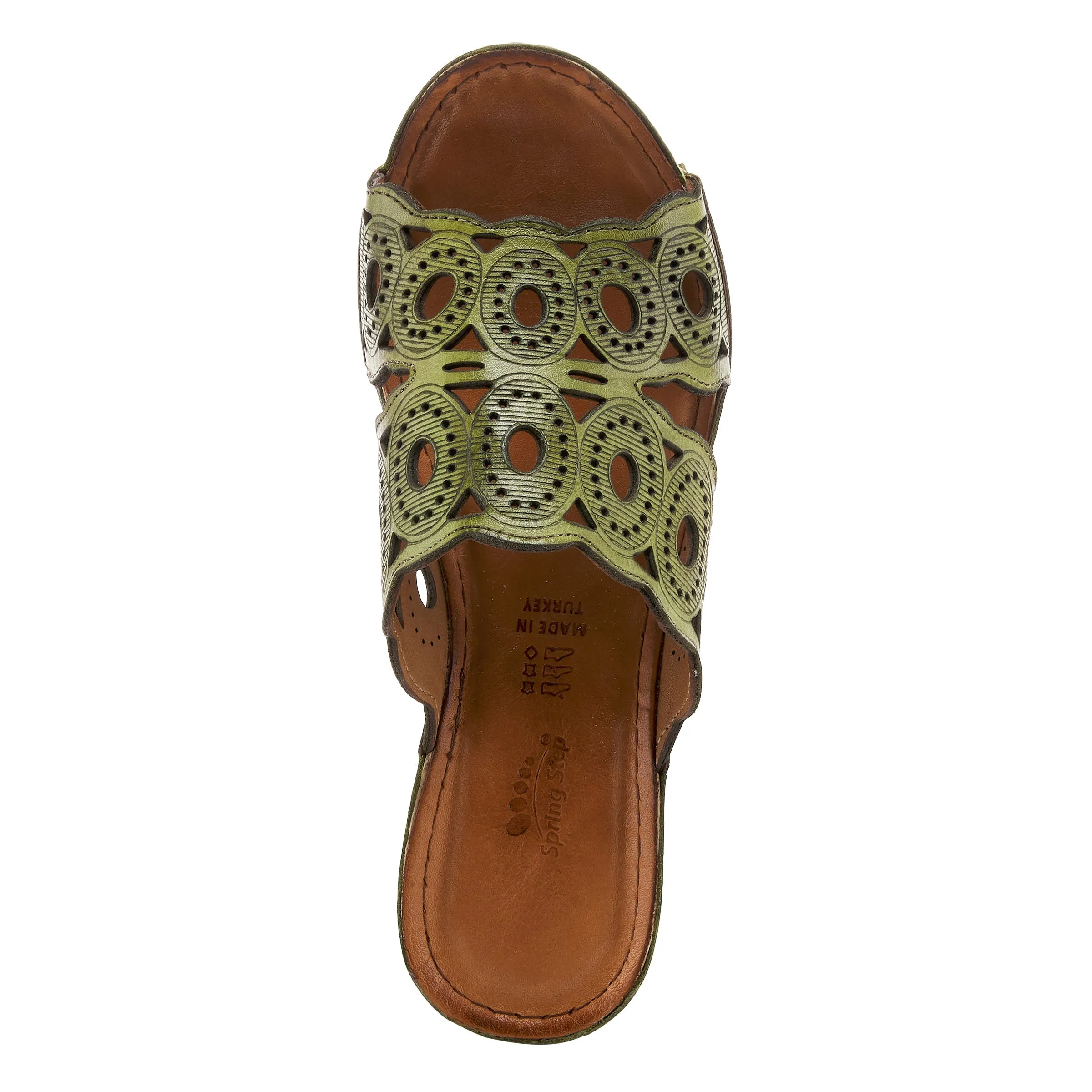 Spring Step Shoes Labarnas Slide Sandals Women’s Leather