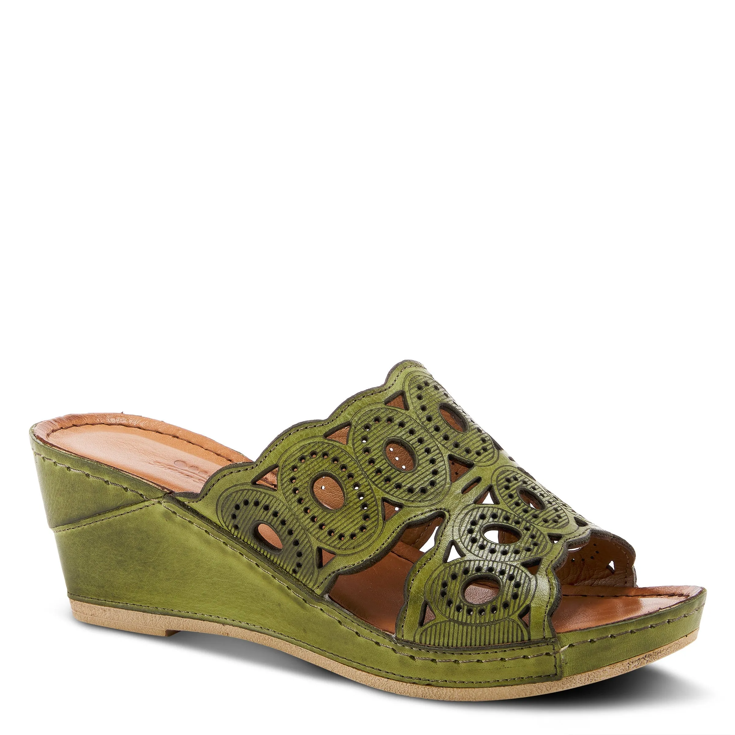 Spring Step Shoes Labarnas Slide Sandals Women’s Leather