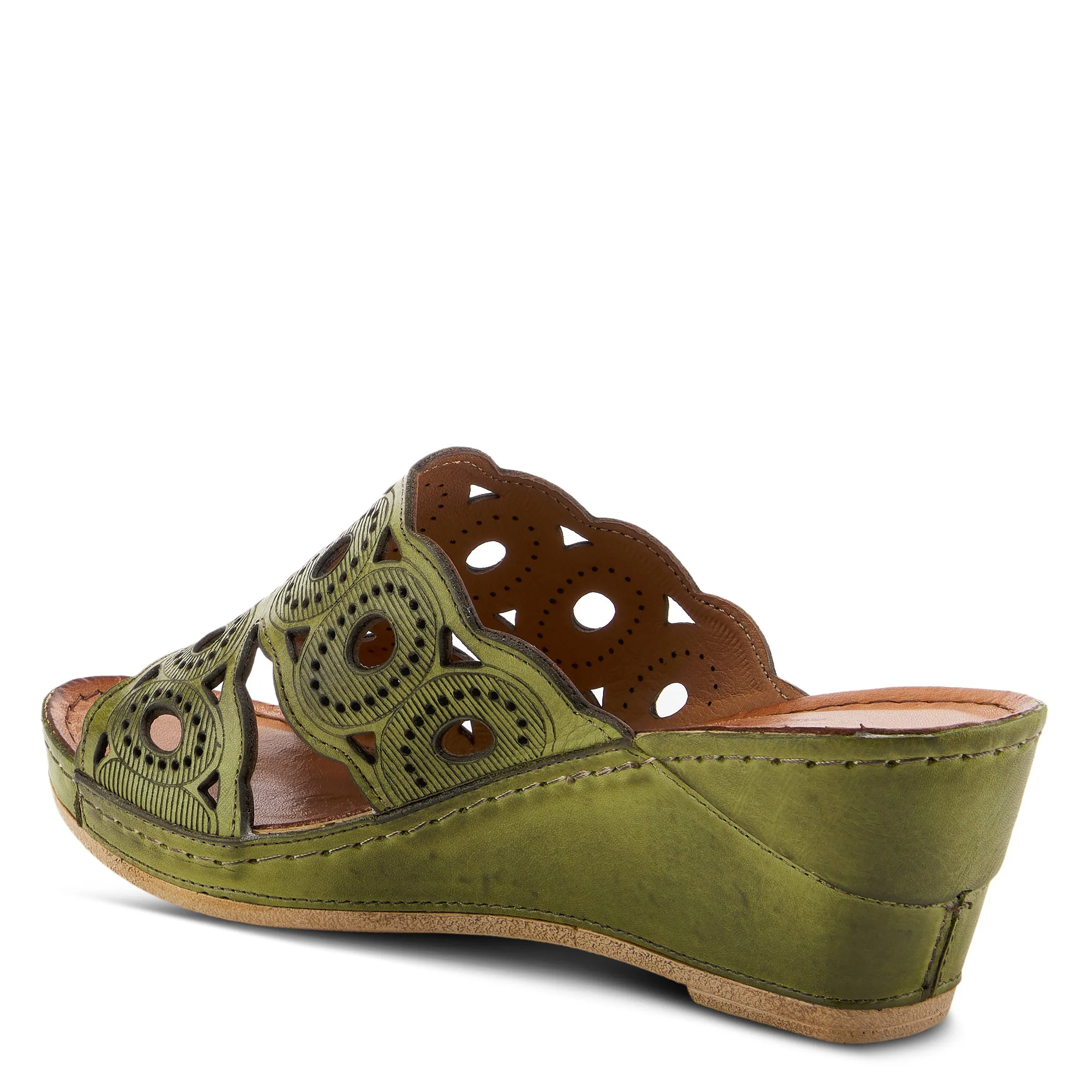Spring Step Shoes Labarnas Slide Sandals Women’s Leather