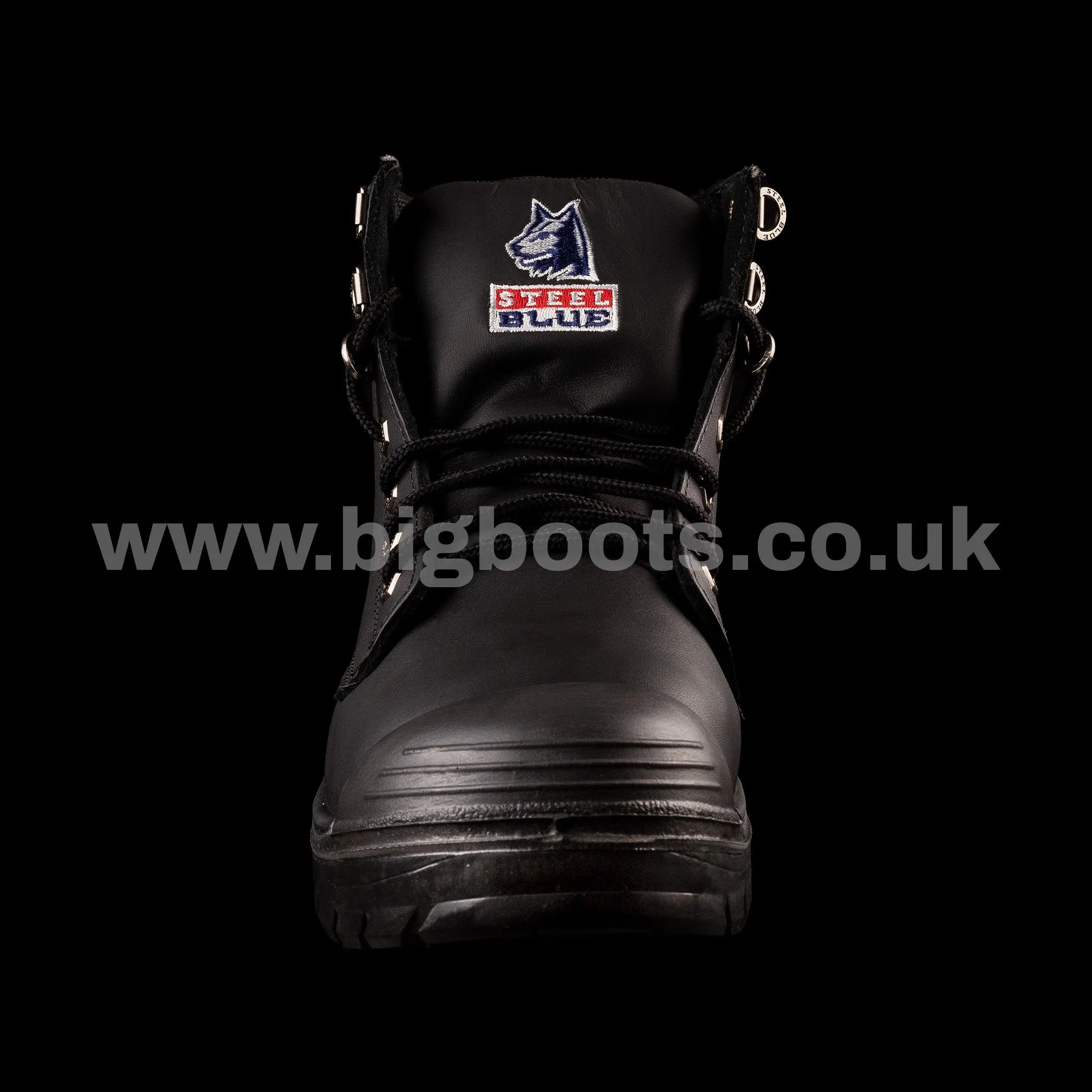 Steel Blue Argyle Met Mens Work Boots - S3